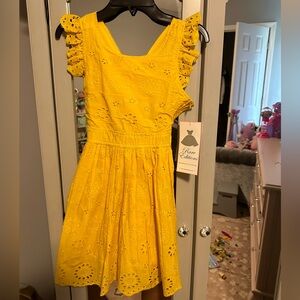 Brand new with tags Yellow Rare Editions sundress.